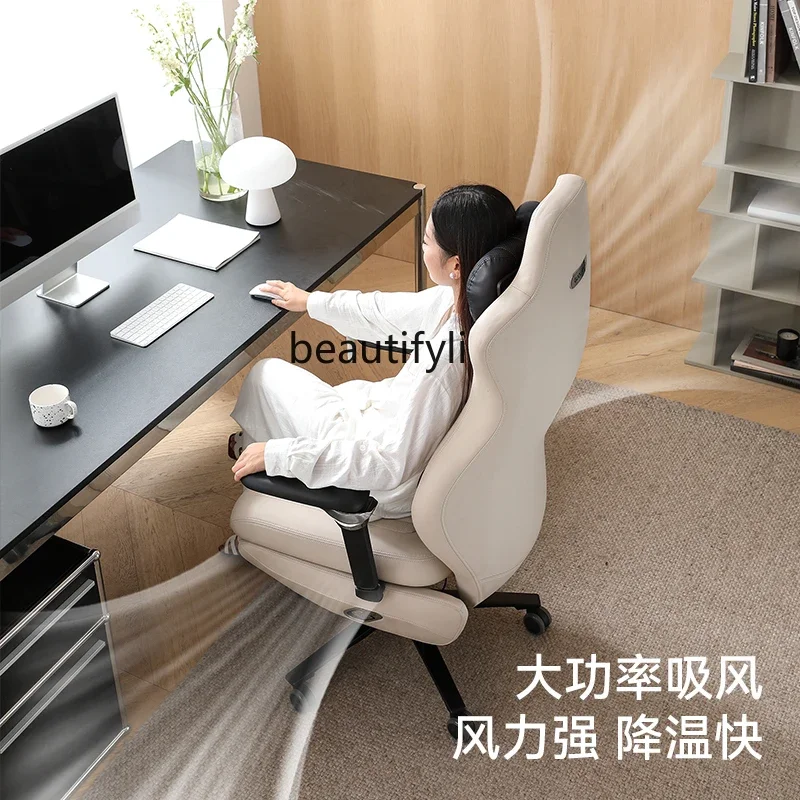 كرسي LXElectric مريح للاستلقاء للرياضات الإلكترونية كرسي ألعاب مستقر كرسي مكتب تدليك الخصر SSS