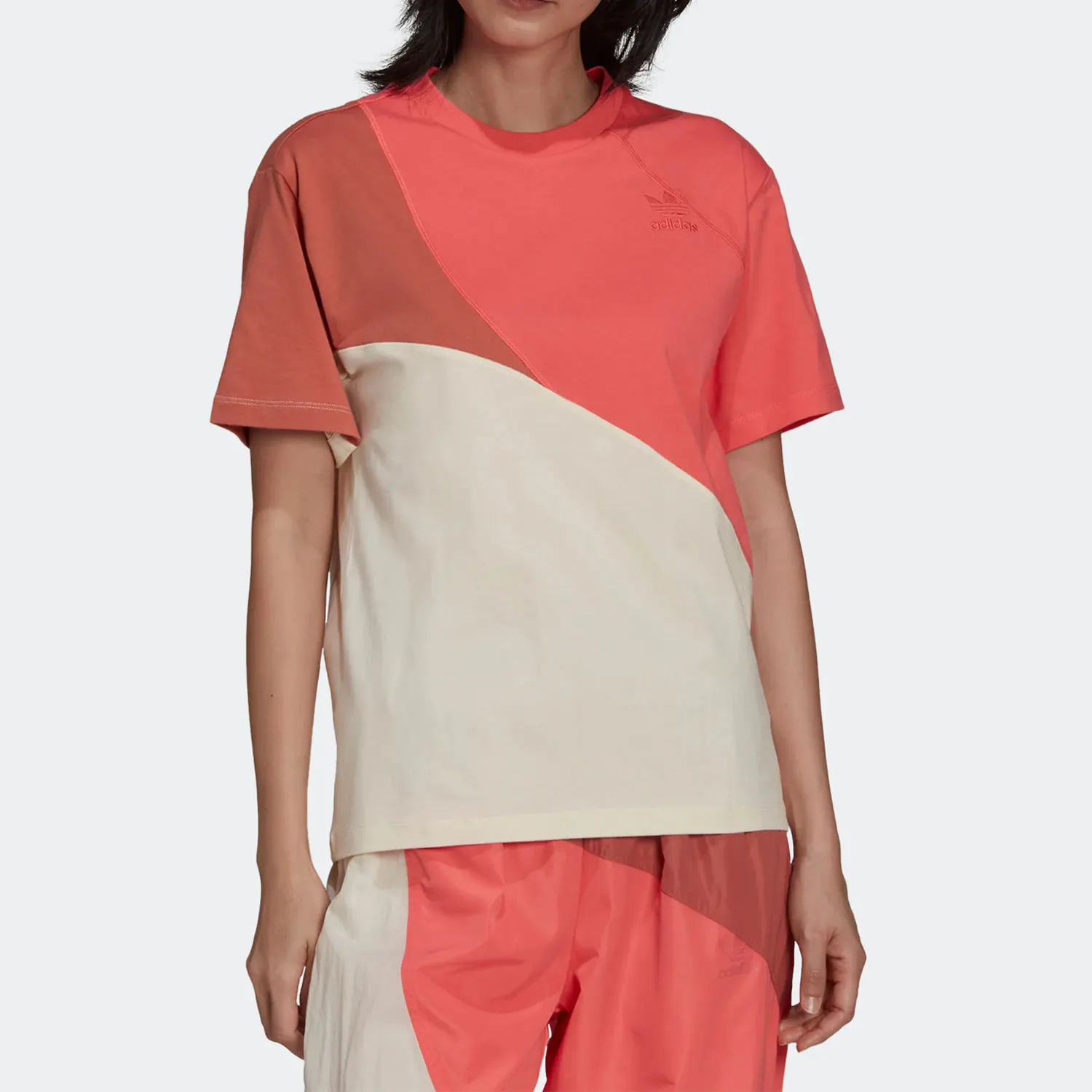 

Adidas Official Genuine Originals Current Season Women's Sport Casual Short Sleeve HC7047