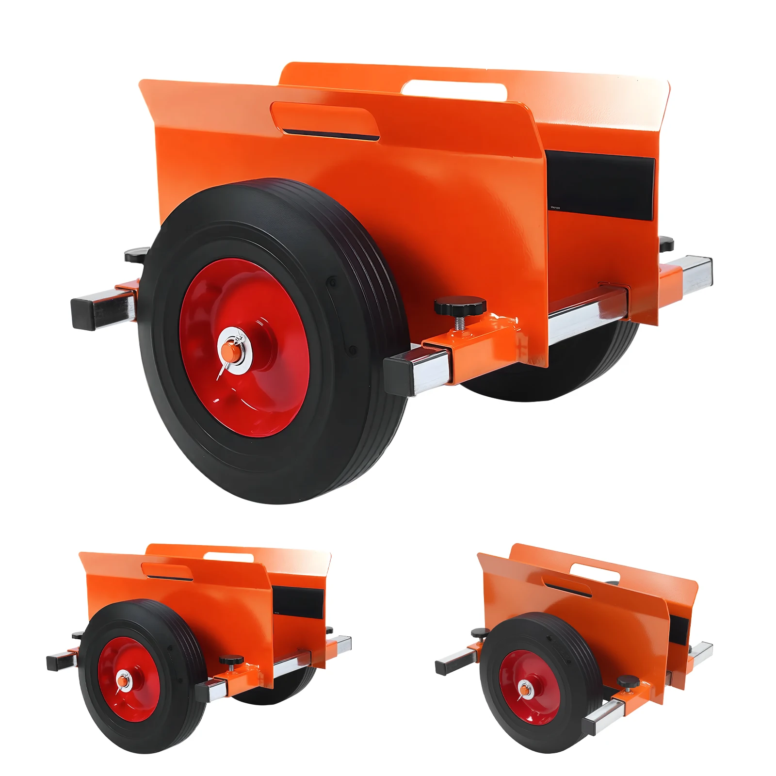 

Тележка для панелей с цельнолитыми резиновыми колесами, грузоподъемность 1100 фунтов, с ручкой, для стеновых панелей, гипсокартона, фанеры