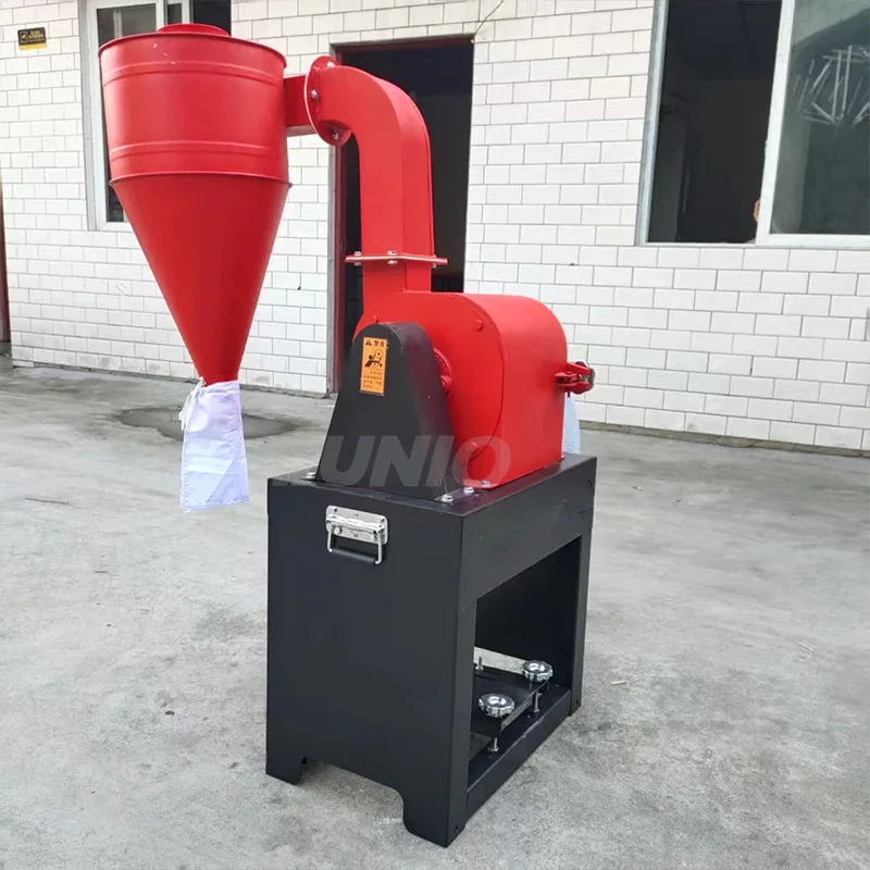 Hammer Mill Self-Priming Crusher Feed Processing Maize Corn Soybean Bran Nut Shell Grinder Machines