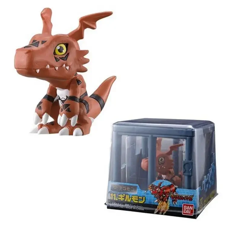 BANDAI CANDY TOY Digimon Adventure Anime Figures Collection Series Devidramon Dukemon Guilmon Action Figure Model Toy Gifts