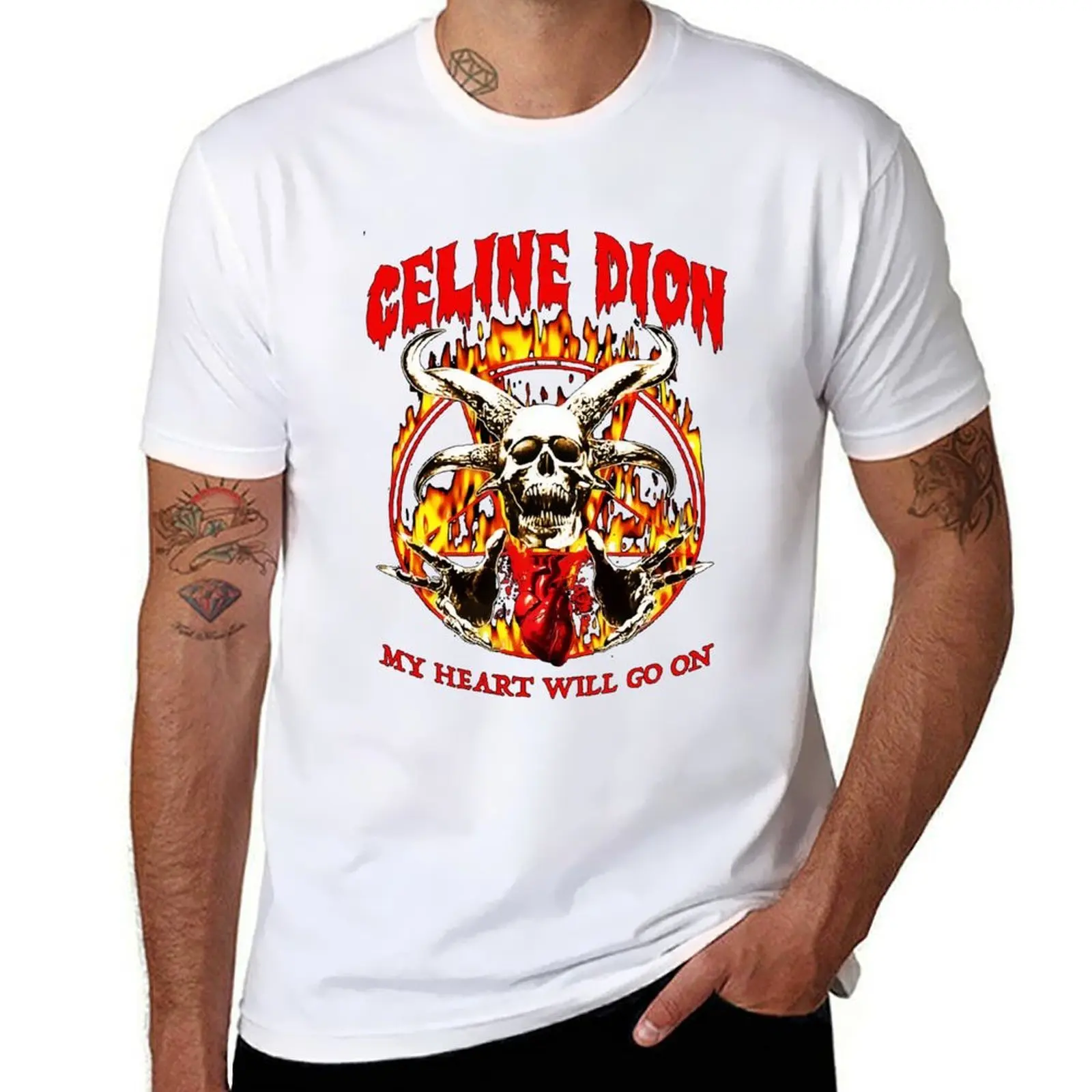 

My Heart Will go on T-Shirt man graphic t shirt t shirts for man graphic funny T-Shirt