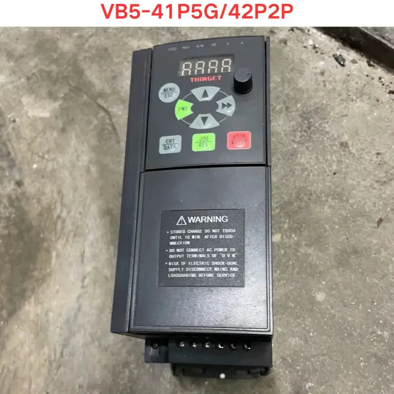 

Second-hand Xinjie inverter VB5-41P5G-42P2P functional test is normal