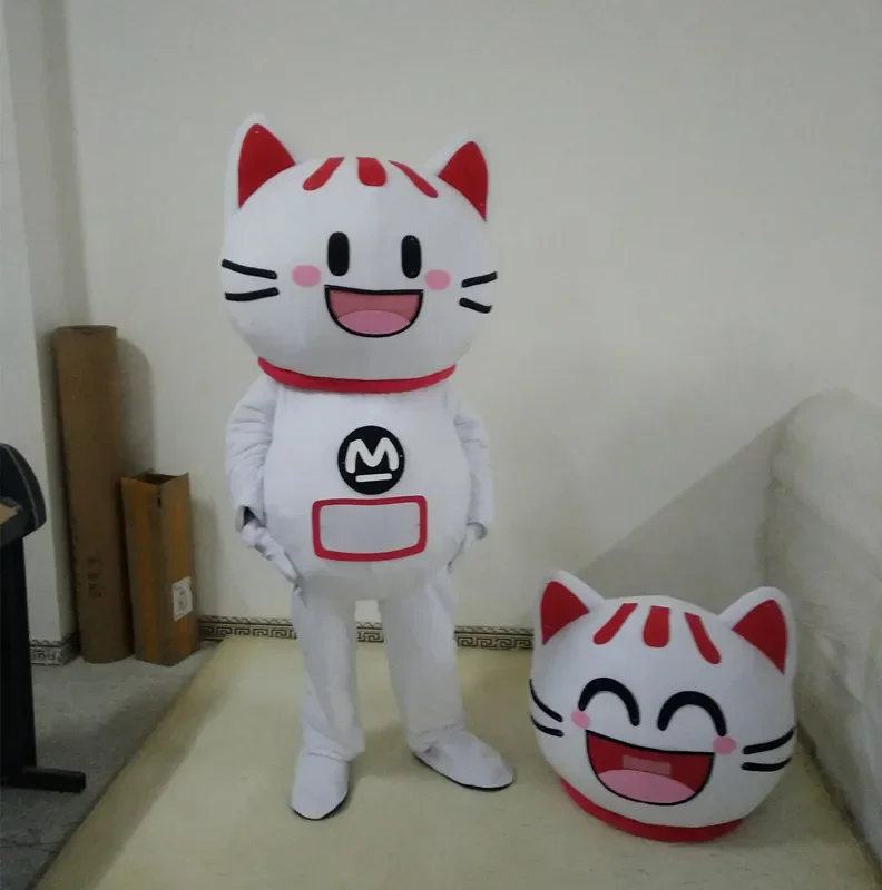 

Cat Mascot Costume Character for Halloween Christmas Party Anime Shows Amine Fans Collection Fans Gift