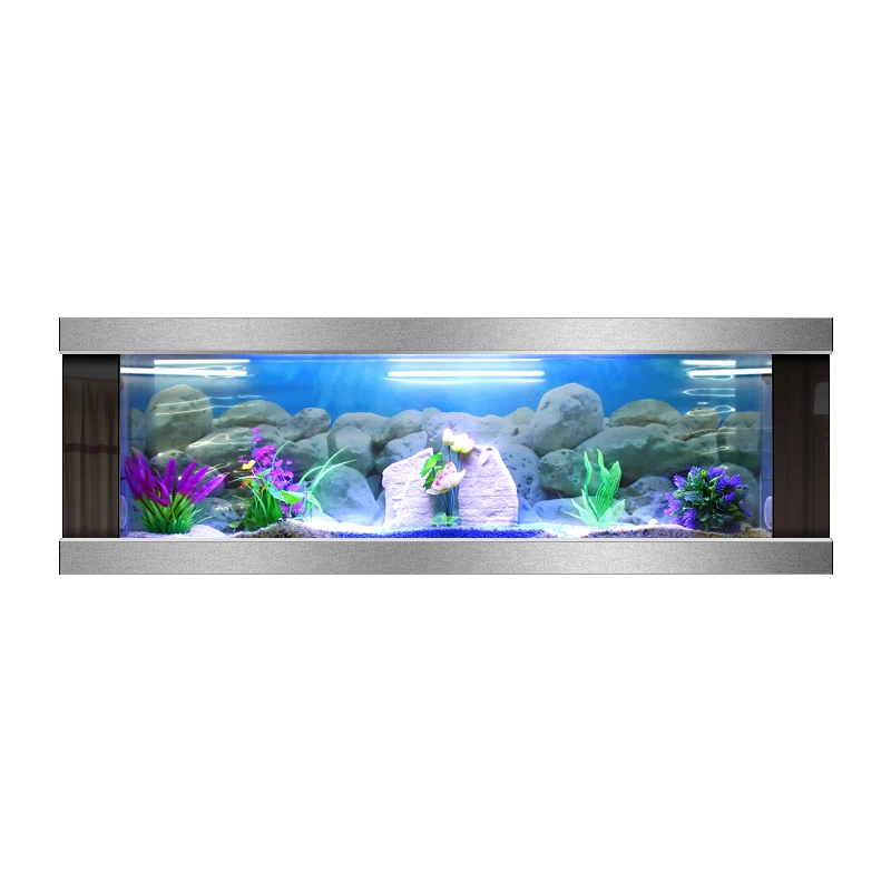 

Стеклянный настенный аквариум Стеклянный подвесной аквариум