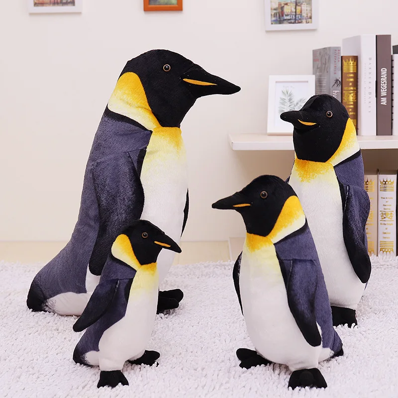 cute plush simulation penguin toy soft stuffed penguin doll children birthday christmas gift