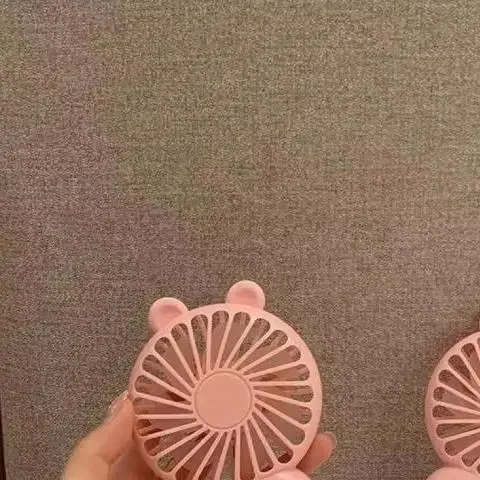 1 Set Anime Kawaii Cute KT Cat Portable Outdoor Usb Small Fan Cartoon HelloKitty Small Fan Handheld High-Value Fan