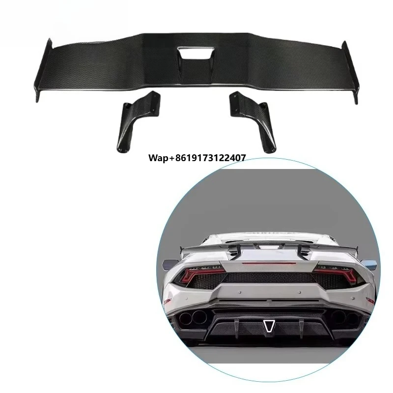 

For LP580 LP610 Carbon Fiber Rear Ducktail Spoiler Carbon Fiber Spoiler