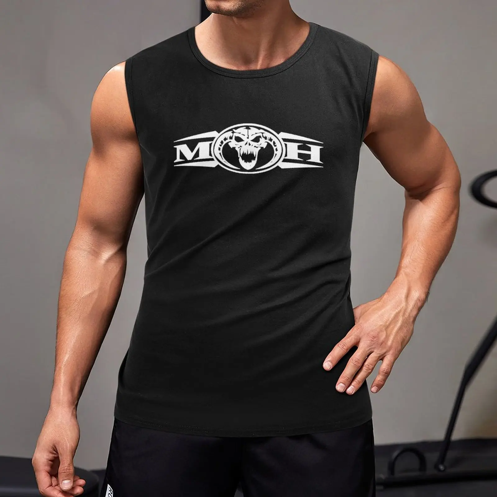 New Masters of Hardcore is the name of a Dutch Hardcore Tank Top t shirts sports vest mens clothing clothes for men summer