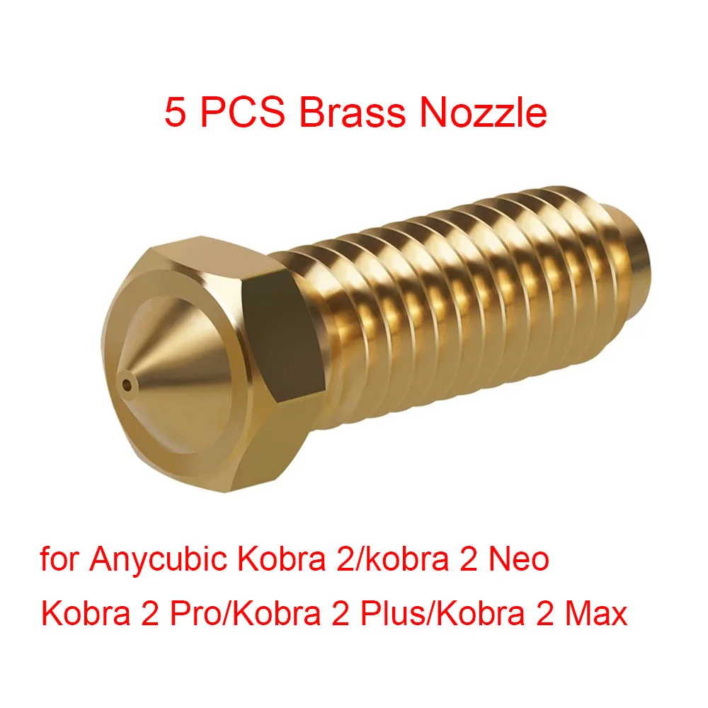 HzdaDeve1 Nozzle,Silicone Sleeve, Heater Cartridge And Thermistor for Anycubic Kobra2/Kobra2Neo/Pro/Plus/Max 3D Printer Extruder