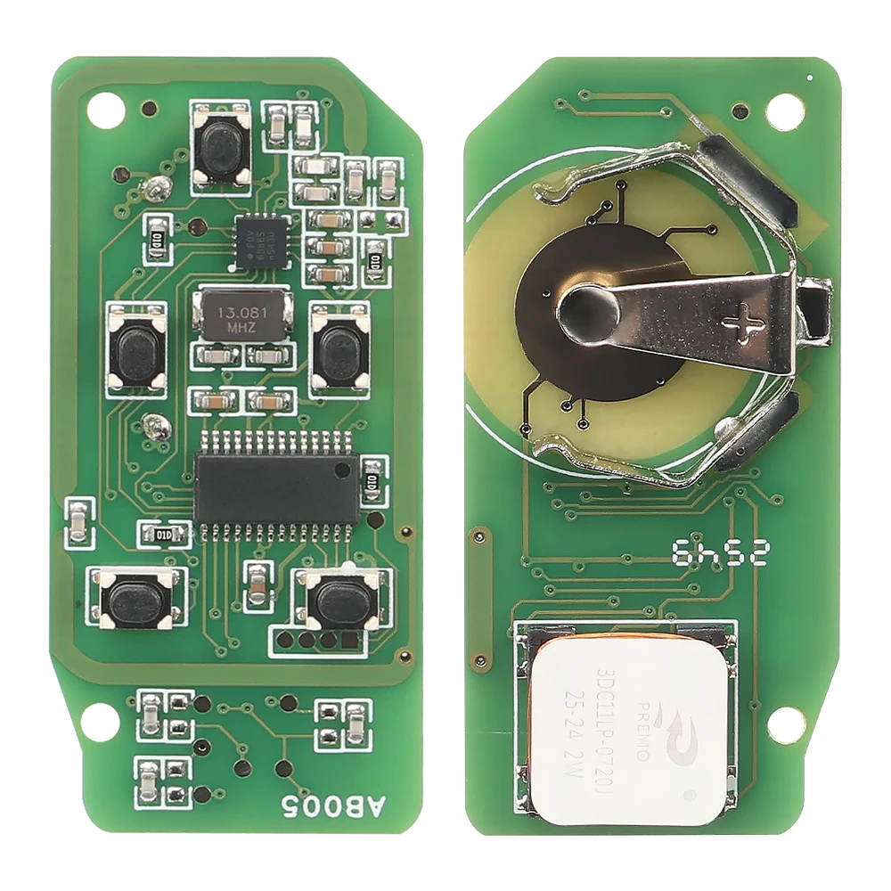 Okey Remote Smart Car Key KOBJTF10A ID49 Chip 315/433MHz For Land Rover LR2 LR4 Range Rover Evoque Keyless Go System