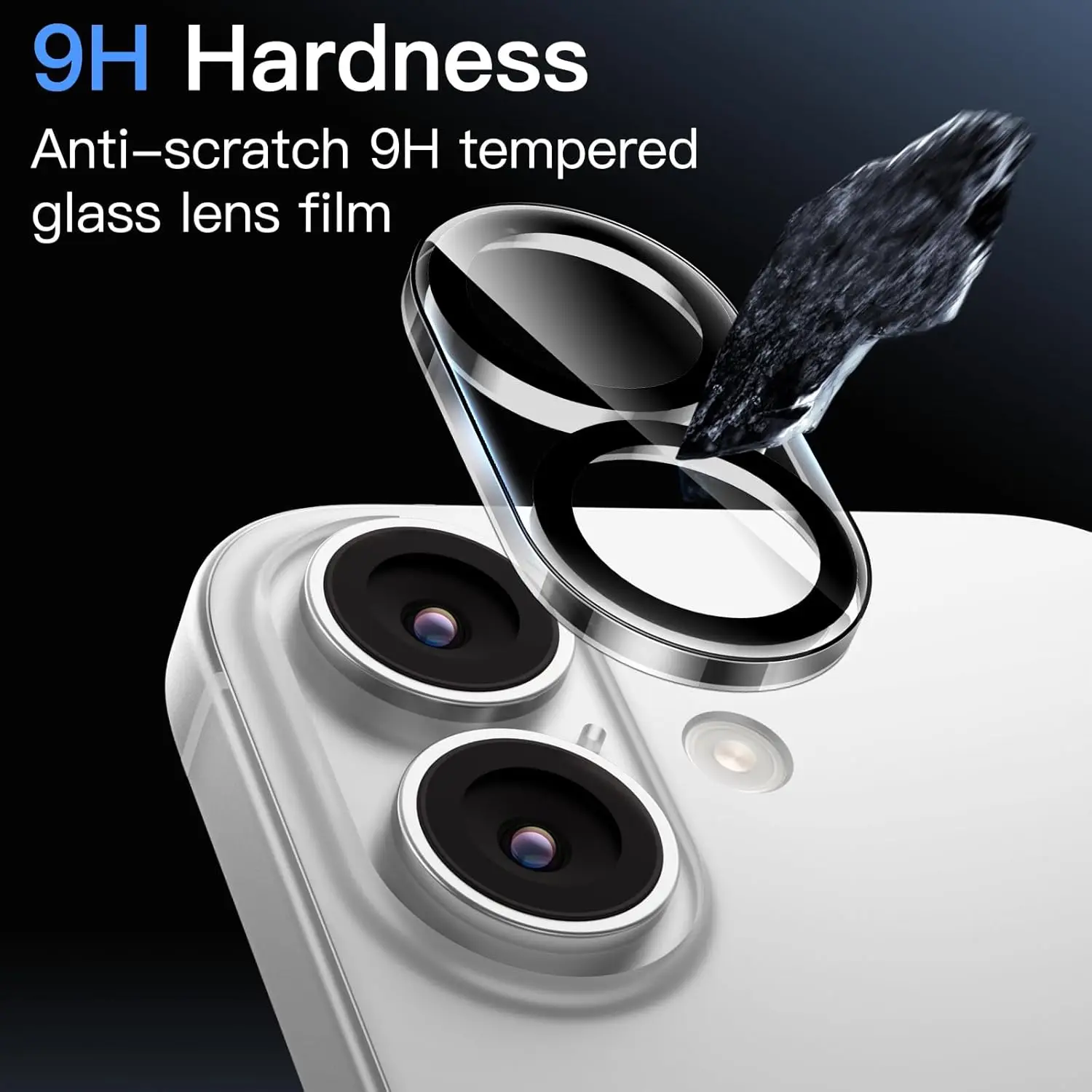 3PCS Glass Camera Lens Protector for iPhone 17 Air 17E 16E 16 Pro Max 15 Plus 14 13 Mini 12 11 Phone Protection Protective Film view 5