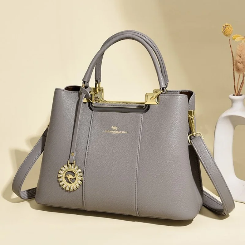 Модная женская сумка из искусственной кожи премиум-класса в стиле Парижа и повседневный повседневный вид ​