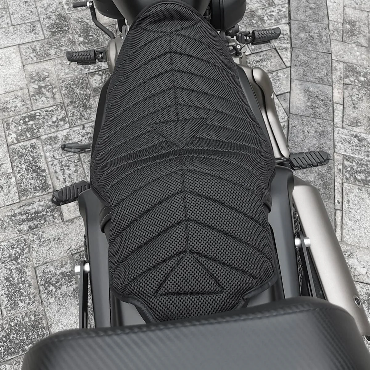 Motorcycle Cushion Cushion Cover Shock Absorbing Sunscreen Waterproof Breathable Heat