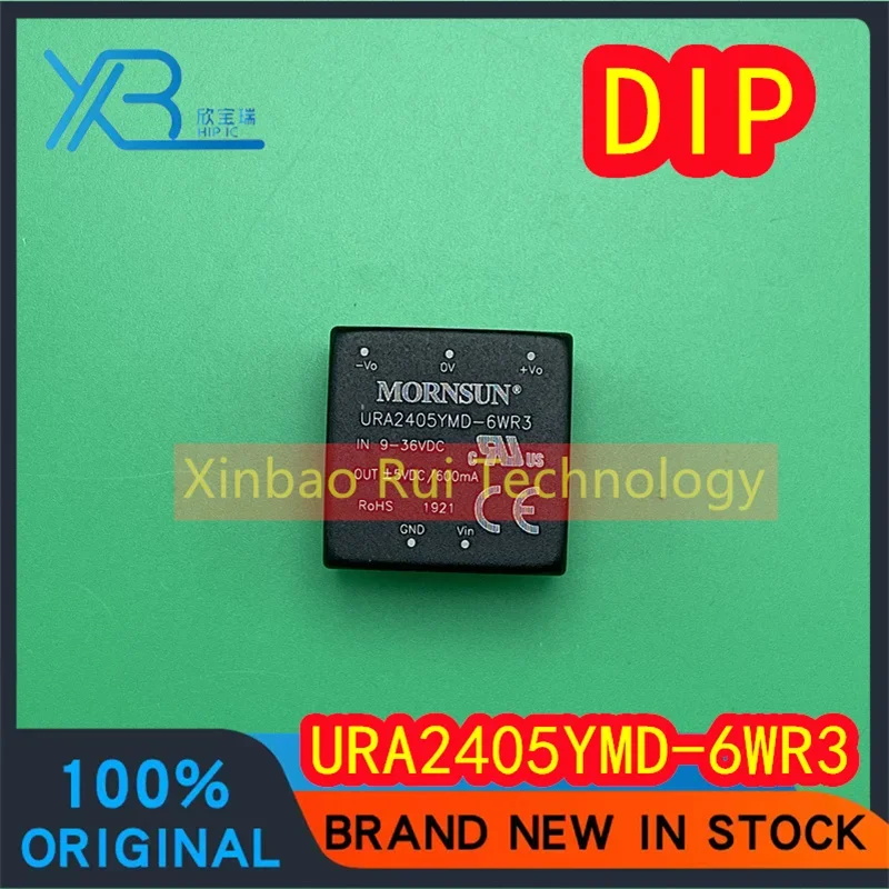 Módulo de potencia URA2405YMD-6WR3, dispositivo electrónico original, 9-36V a positivo y negativo, 5V, 0,6a, 6W, 100% nuevo