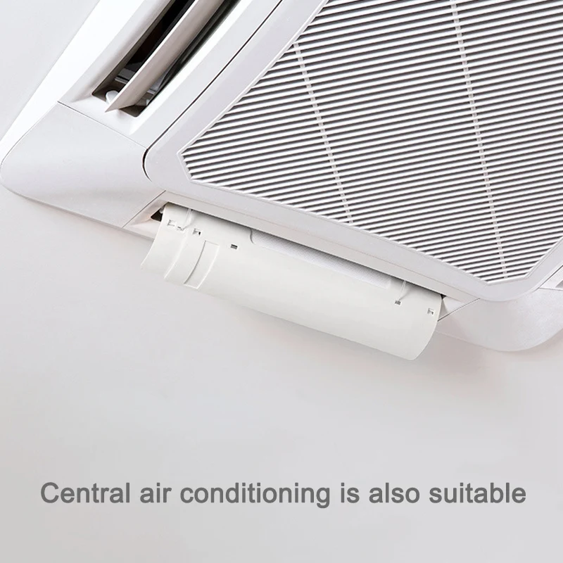 Air Conditioner Windshield Cold Wind Deflector Retractable Baffle For Home Office Hotel With Lock Rope For Easy Fixing