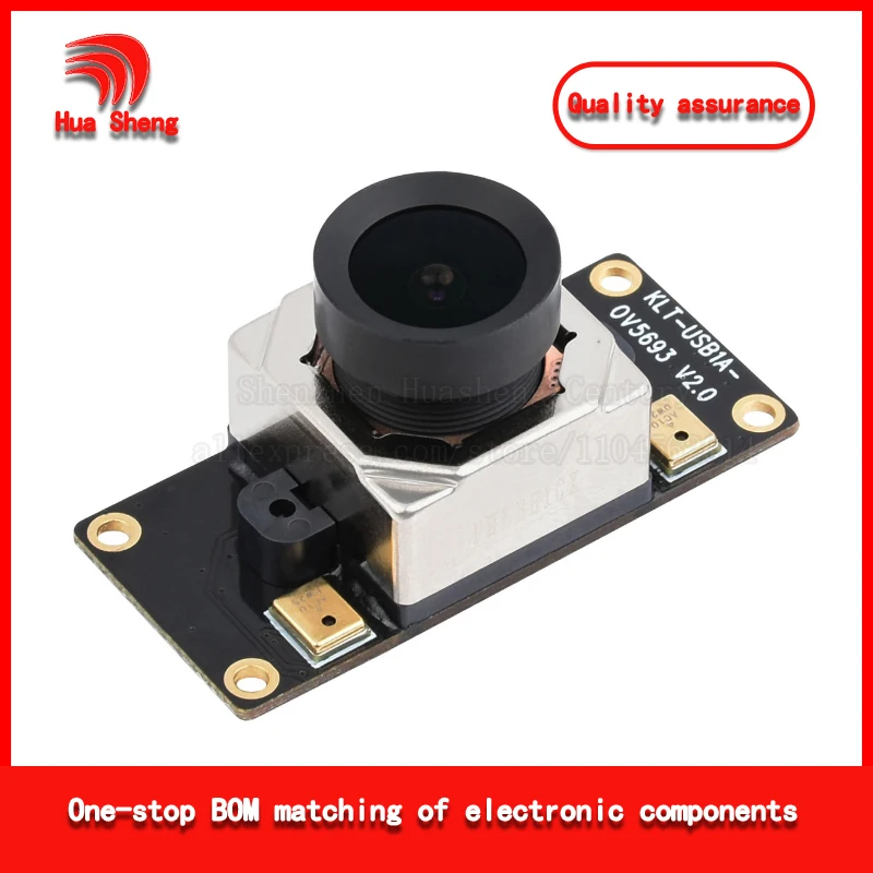 Ov5693 USB Camera Module 5Mp Fixed Focus Camera with Auto Focus M12 Camera with Built-In Dual Microphone
