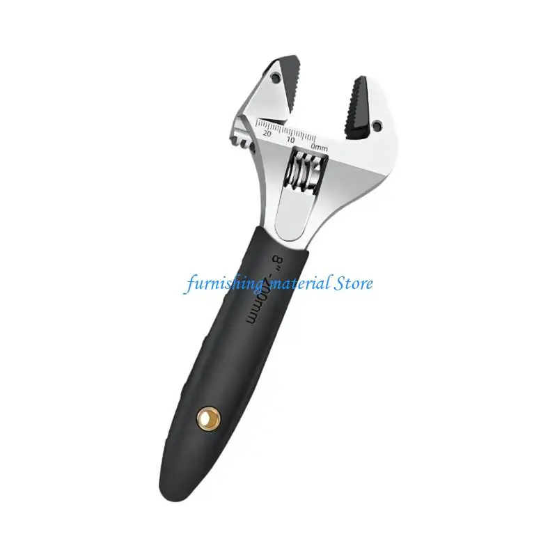 Y5GD Multifunctional Adjustable Wrench Ratcheting Wrench Small Adjustable Spanner Quick Opening Pipe Wrench Hardware Tool
