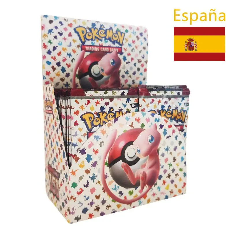 

360Pcs Español Pokémon TCG: Scarlet & Violet Etsncelles Evoving skies 151 Flames Booster Box Pokemon Cards 36 Pack Box