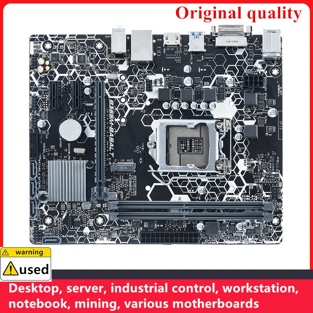 For B365M-BASALT Motherboards LGA 1151 DDR4 64GB M-ATX For Intel B365 Desktop Mainboard SATA III USB3.0