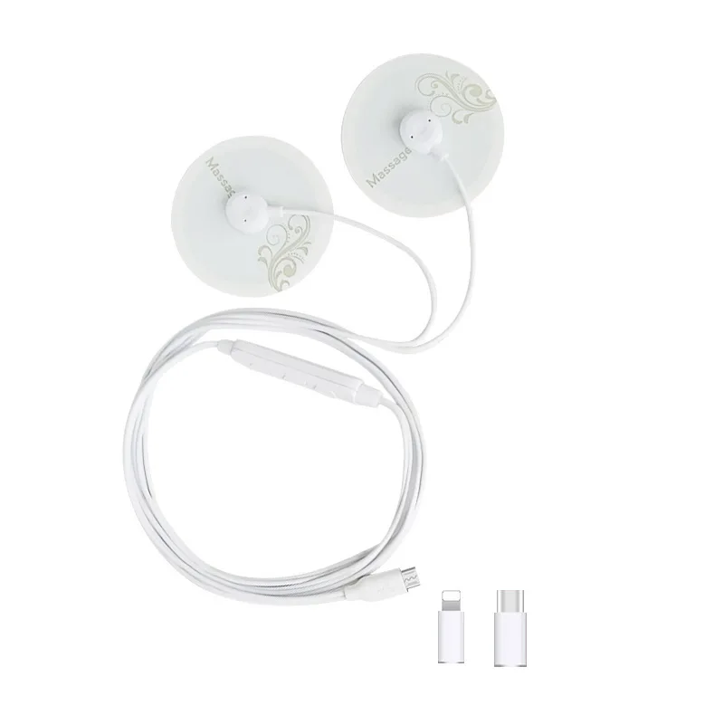 

Mini Portable Cervical Massage Sticker Mobile Phone Wired Acupoint Mini Shoulder and Neck Massager Pulse Shoulder