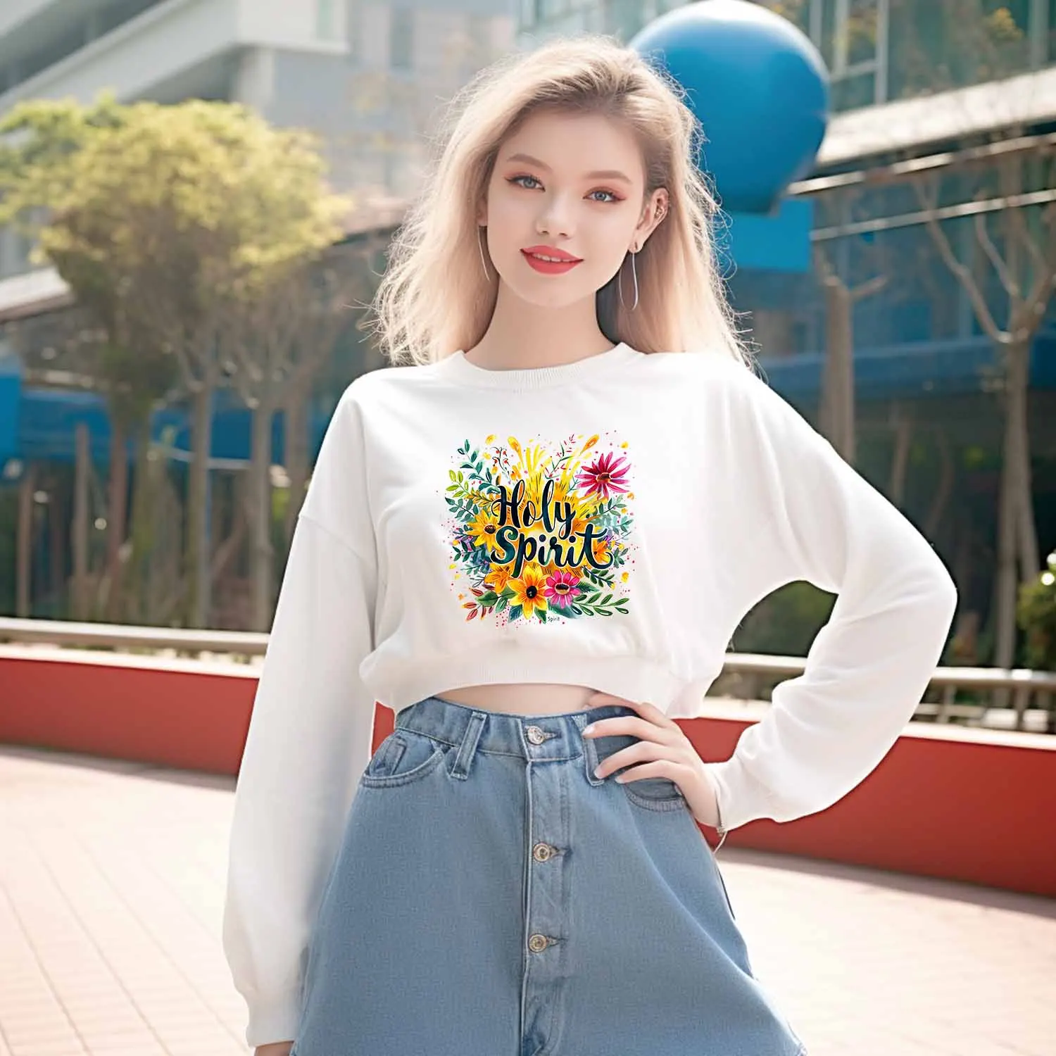 رقعة حديدية على مجموعات الزهور الملونة جيدة هو الله يسوع الملابس زين تصاميم نقل سهلة التطبيق هدية ذاتية الصنع #2