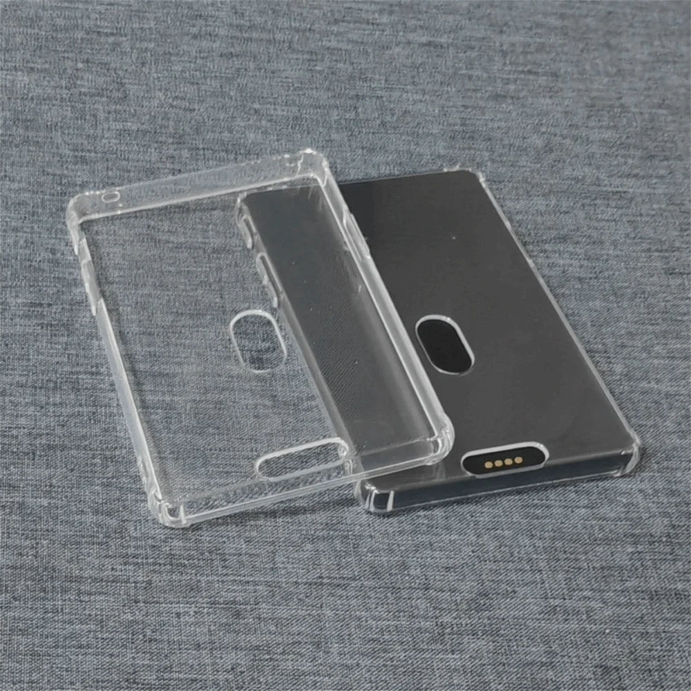 Soft TPU Protective Cover Transparent Shock Absorbing EBook Reader Case Scratch‑resistant Decorative Cover for XTEINK X4Pro