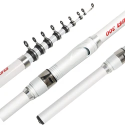 Spinning Fishing Rod Telescopic Rock Carp Feeder Carbon Fiber Pole Mini Ultralight Travel Portable Pesca 1.5/1.8/2.1/2.4/2.7/3.0