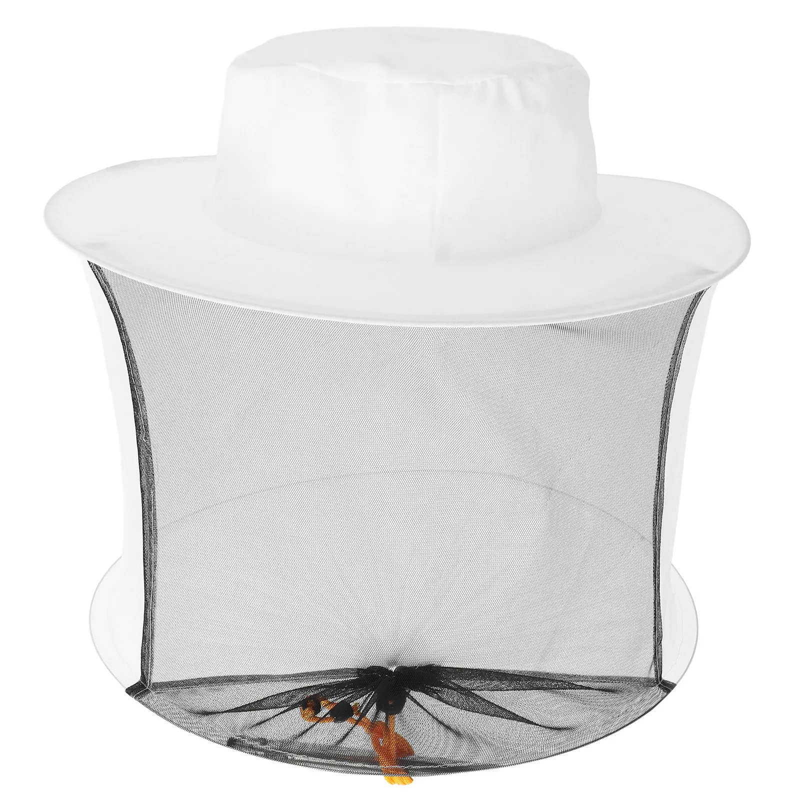 Professional Portable Beekeeper Hat Wide Brim Protective Net Head Cover Breathable Outdoor Bee Keeper Gear Beekeeper Costume