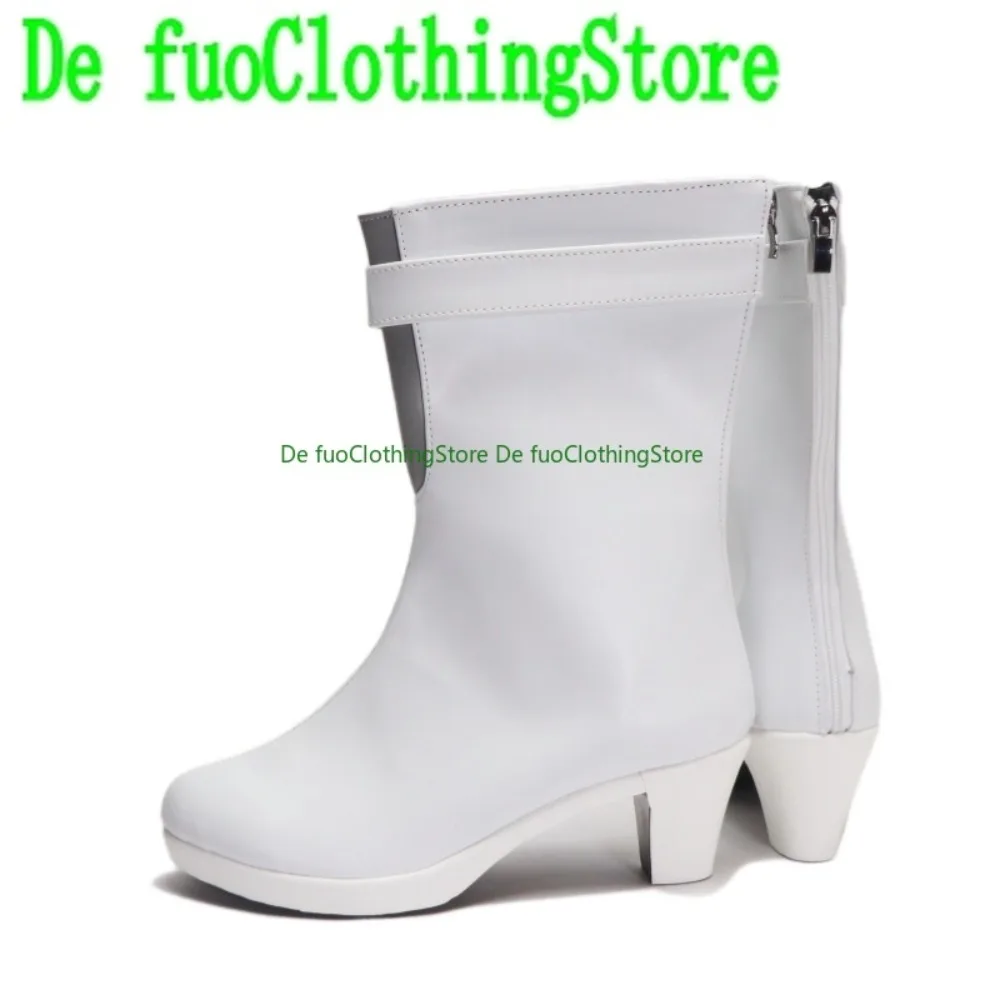 

DefuoClothing Path To Nowhere Dudu Cosplay Shoes Character Themed Boots Anime Games Halloween Costumes Party Props Shoes