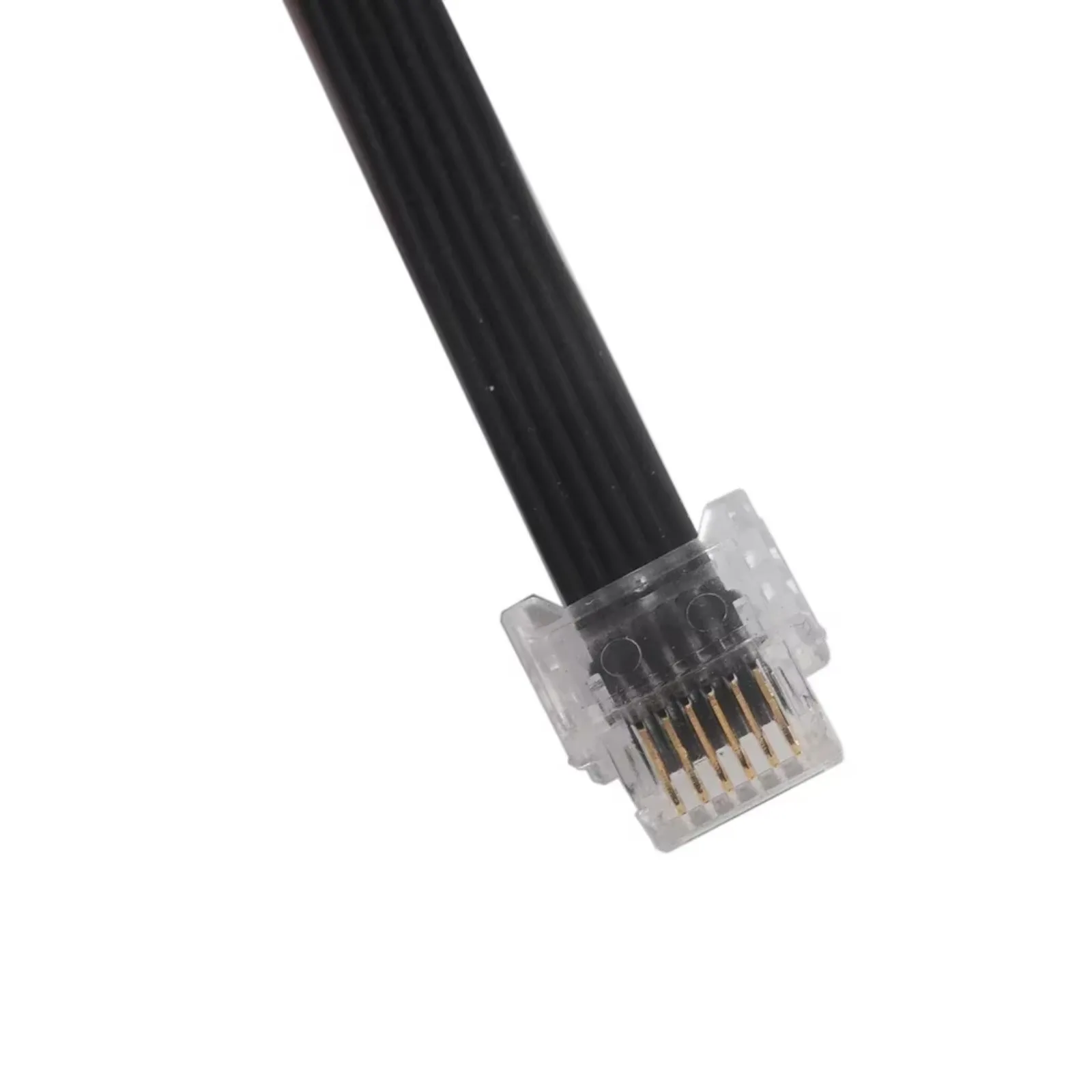 25CM Black Motor Crystal Cable Sensor Repair Wire Lead Component Compatible Unit for Robotics Projects DIY Maker Building Kit