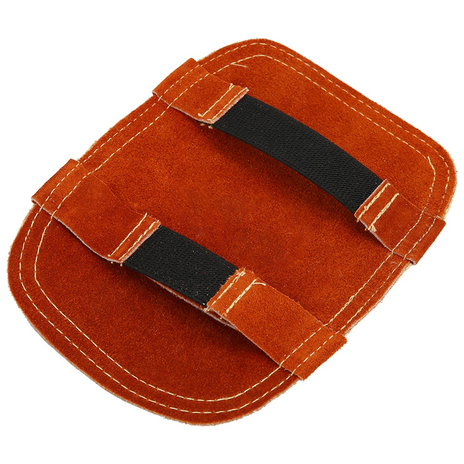 Back Hand  Cowhide Hand Pad Leather Back Hand  Heat  Split Cowhide Leather Aluminized Back Welding Hand Pad