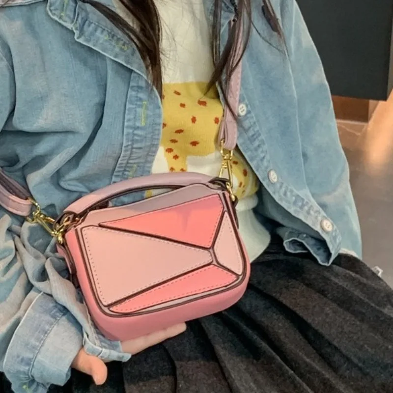 

Simple Versatile Children Crossbody Bags for Women Shoulder Bag Lightweight Coin Purse and Handbags Mother Kids Bag for Girl Sac