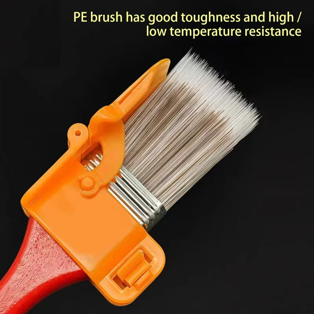 

1Set Clean Edger Profesional Edger Paint Brush Edger Brush Tool Multifunctional for Home Wall Room Detail Roller brush