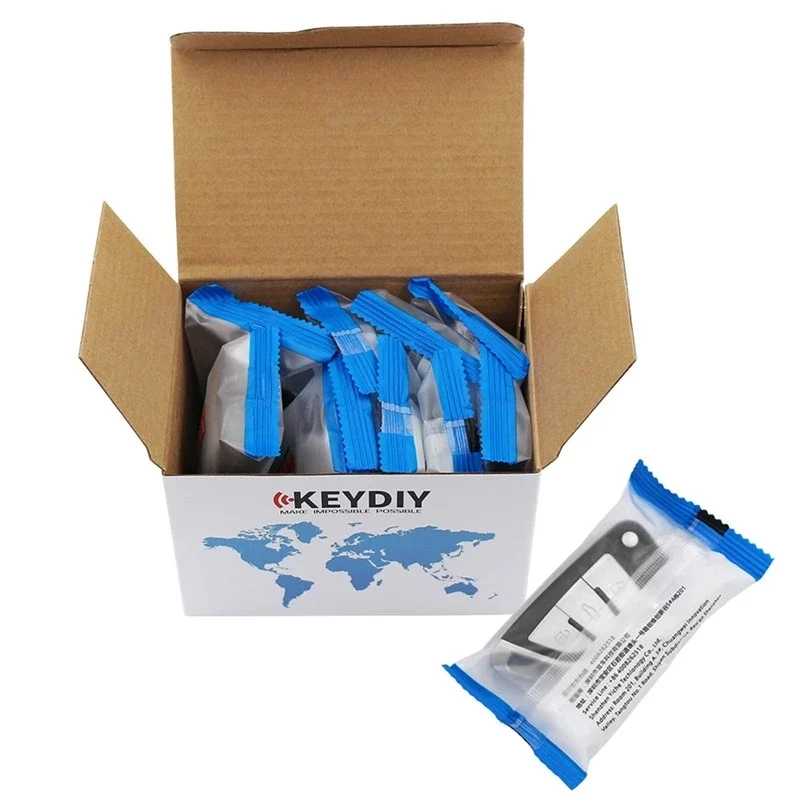 1szt5szt/lot KEYDIY B29 Metalowy przycisk Oryginalny uniwersalny klucz zdalnego sterowania serii B dla KD900 KD900+, KD MAX KD-X2 Key Programmer