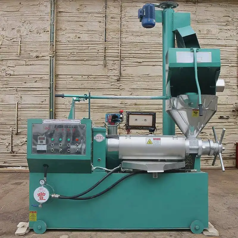 Multi-functional Spiral Oil Extractor Screw Press Of Sunflower Mustard Oil Expeller Machine