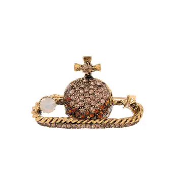 8 best sales Saturnbrosche - №6