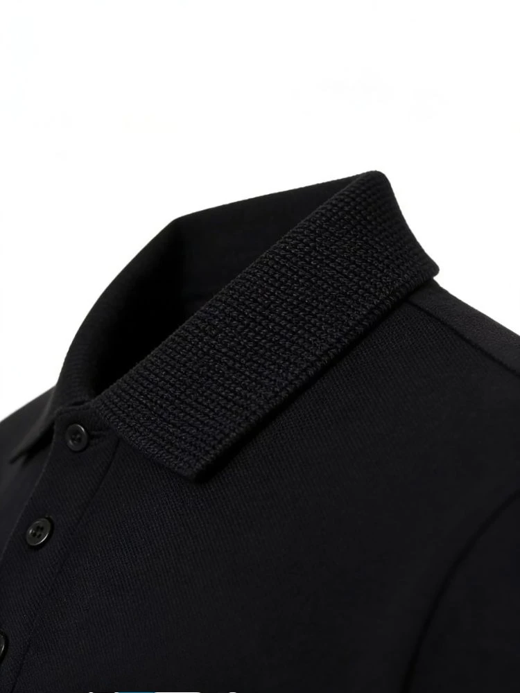 Men's Summer Retro American-style Trendy Men's Short-sleeved Polo Shirt with Gothic Style Print Dark Street Style Outfit