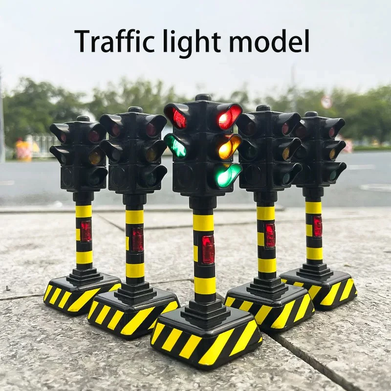 

Сувенирный светофор Dickitoys Hong Kong: модель дорожного сигнального устройства со звуком и светом, игрушка-симулятор дорожного движения, подарок для детей