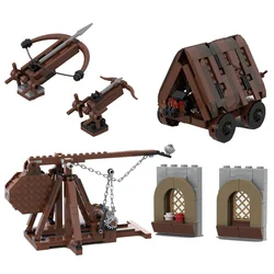 Custom Moc Bausteine Set - Ram Ballista Serie mit Riprap Fenster & Eisen kopf Design-kreative Montage Spielzeug Kit, Unisex h