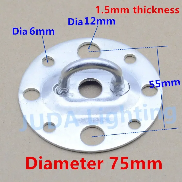 Vintage ceiling rose canopy bracket for chandeliers led bulb pendant light connector bracket broad with hook ring accessories - Image 3