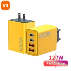 Xiaomi GaN Charger 120W USB Phone Charger Fast Charging For iPhone14 Samsung Galaxy S22 Mobile Phone Charger QC3.0 Quick Charge