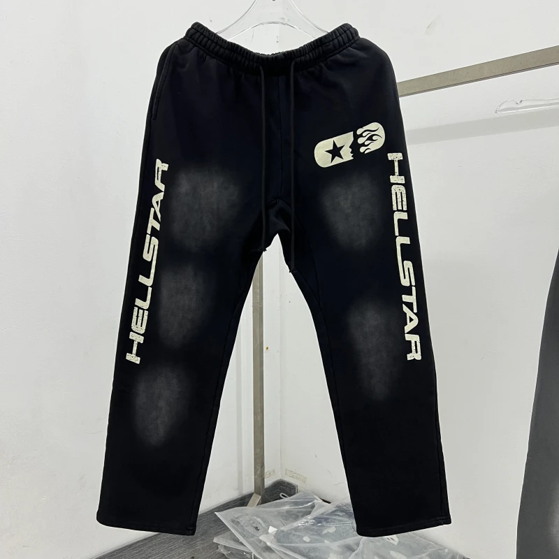 

High Quali American Sle Dstring Fce Sports Pants Men Women Casual Long Pants Sweatpants Youth ular Loose Fit