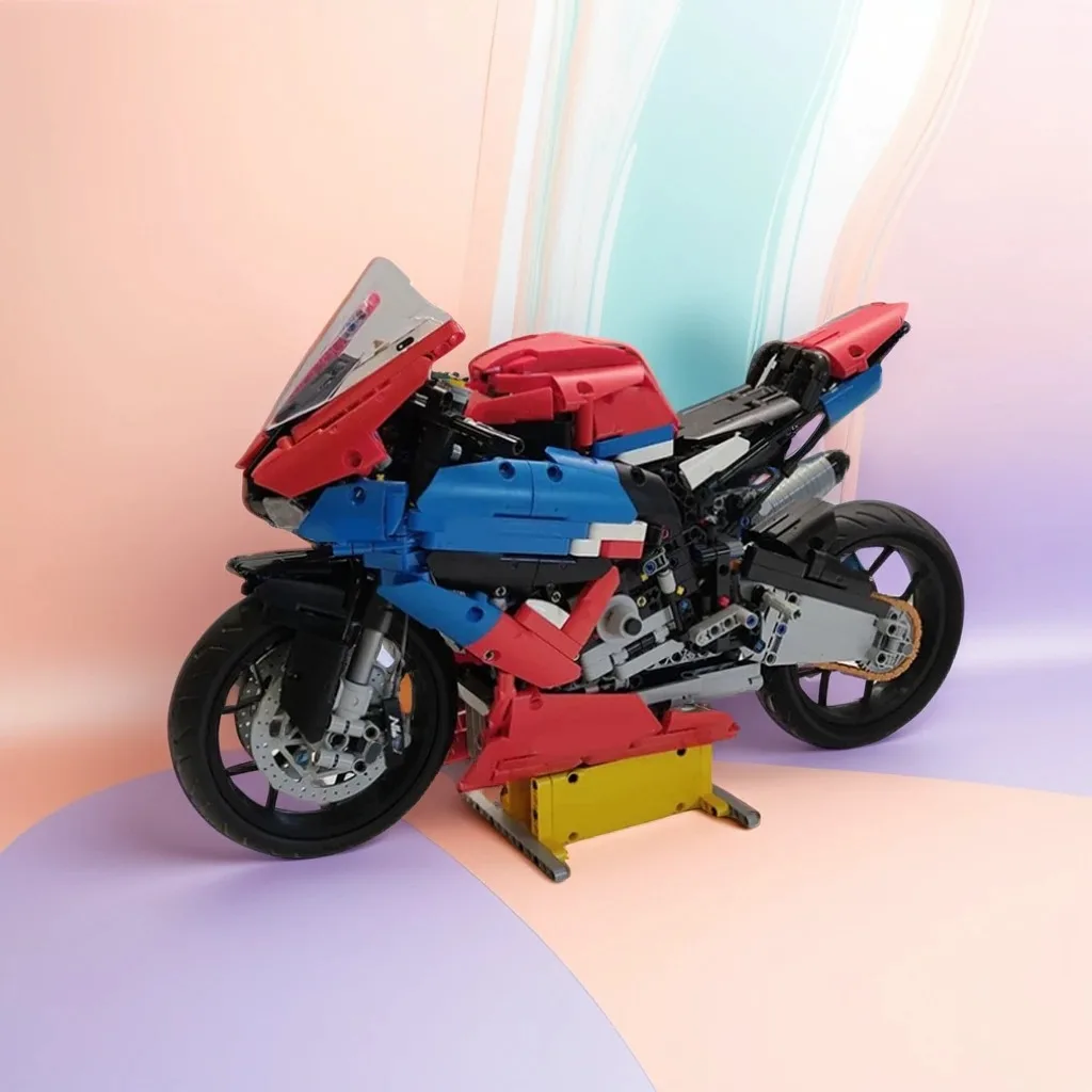 

1913 шт. Hondaer CBR 1000 RR-15 MOC супер спортивная модель мотоцикла образовательные строительные блоки подарок