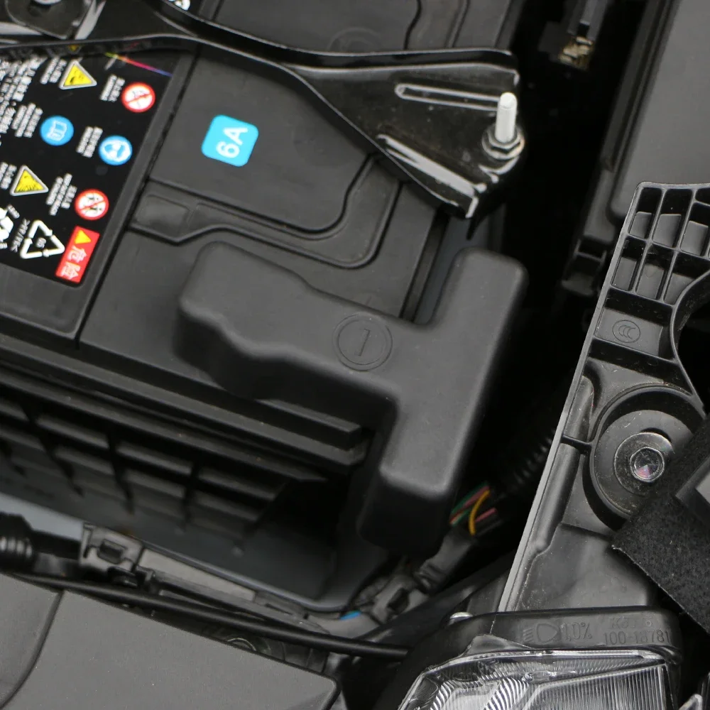 Car Battery Negative Clamp Terminal Cover for Nissan Altima Teana L33 Maxima Murano 2013 - 2018 Electrode ABS Accessories