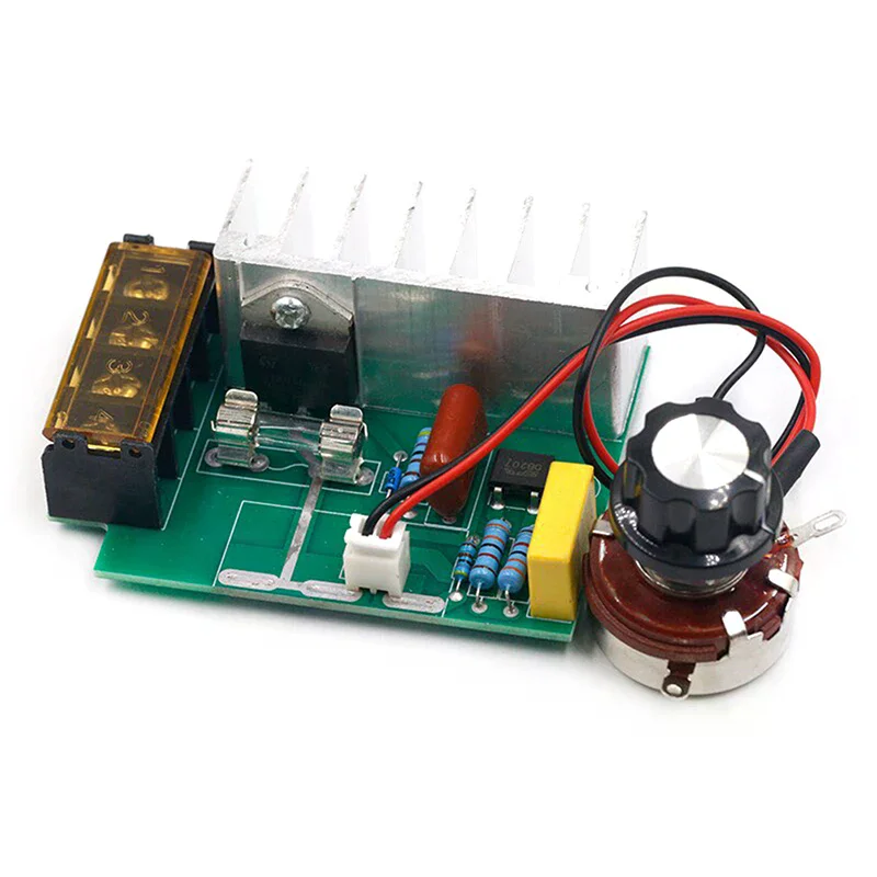 4000W 0-220V AC SCR Electric Voltage Regulator Motor Speed Controller Dimmers