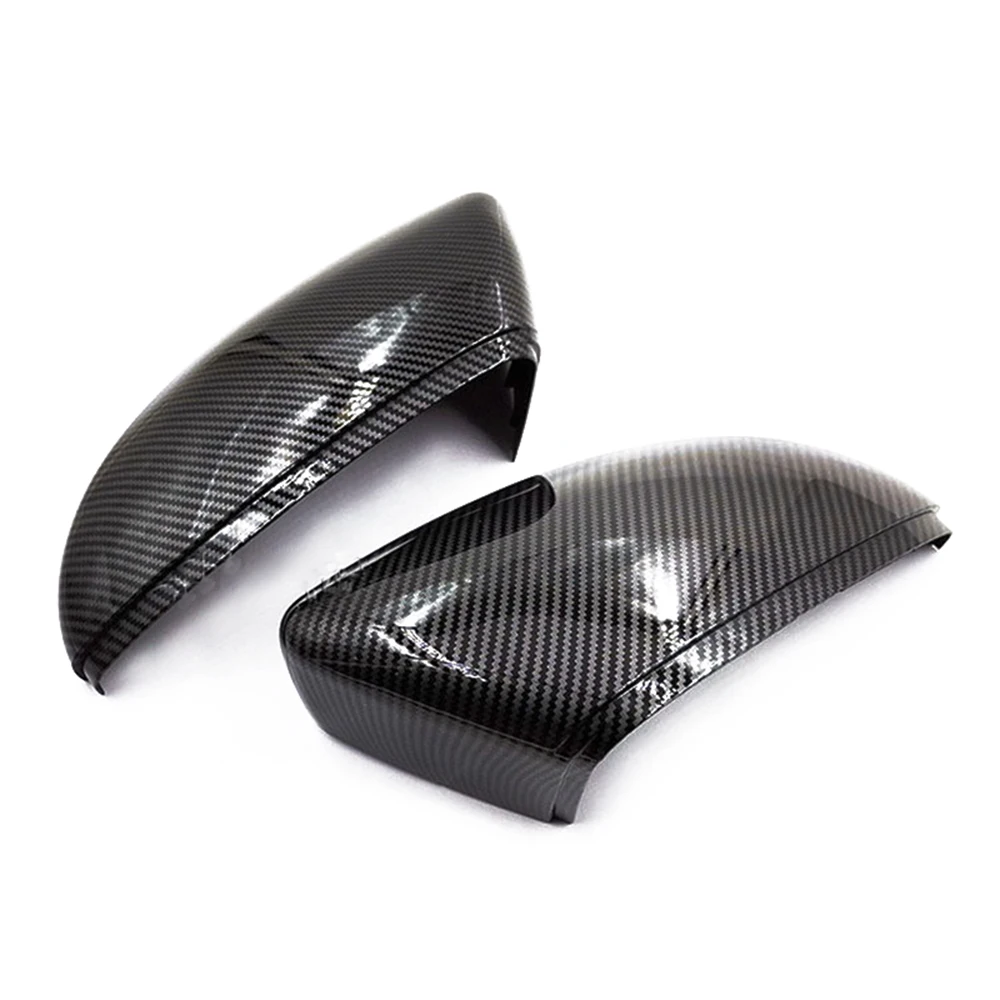 2PCS Carbon Fiber Replacement Rearview Side Mirror Covers Cap for VW Beetle 2012-2018 Jetta 2011-2017 Passat 2012-2016 3C8857537