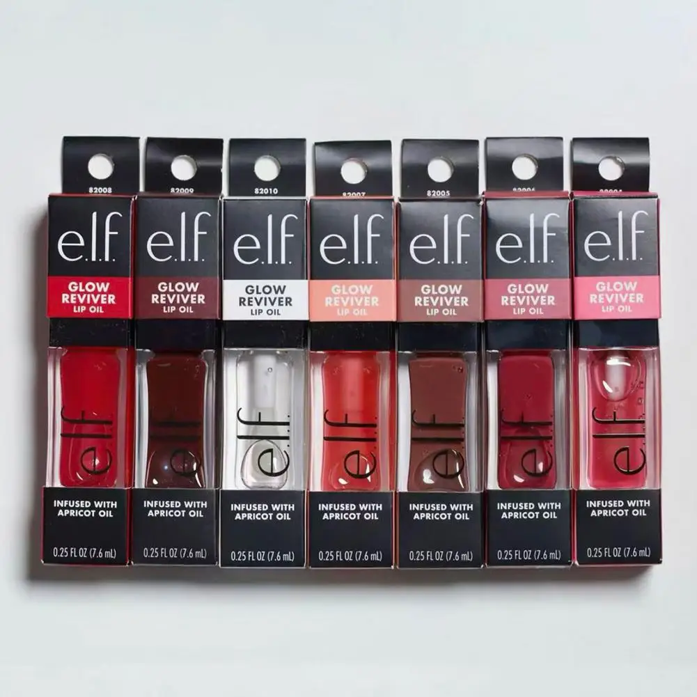 e.l.f. original Aceite Labial Glow Reviver, Fórmula Hidratante con Brillo Espejo, Nutre y Rellena los Labios, Color Rosa Vibrante, Brillo Labial Honey Talks
