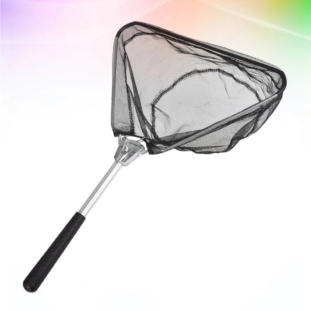 

Mini Compact Quick Folding Fishing Net Aluminum Alloy Mesh Suitable Waterproof Rubber Coating Adjustable H