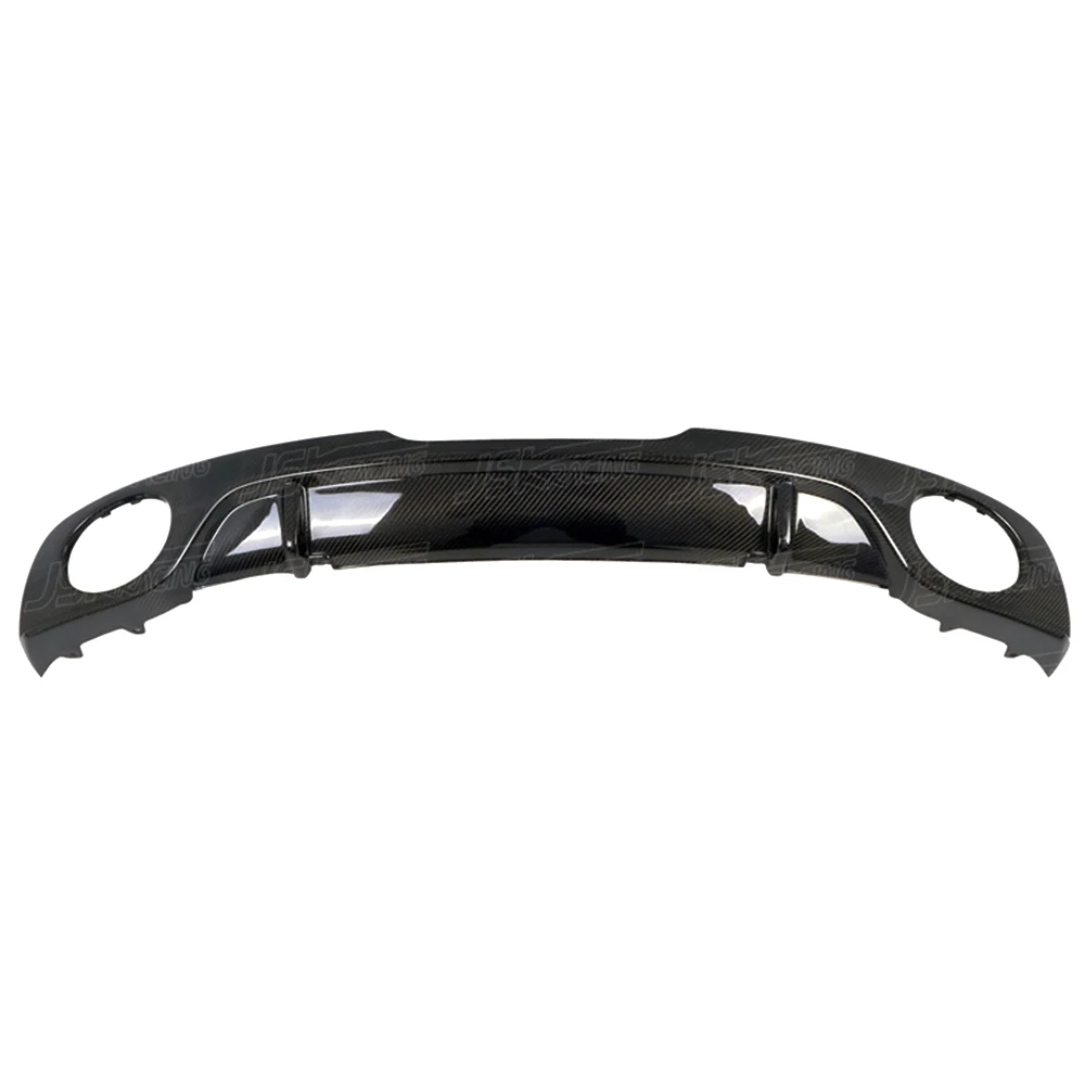 A Style Carbon Fiber Rear Diffuser (T2) For Audi TT Mk2 2008-2014